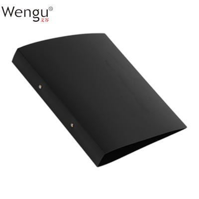 China PP Shenghua Printing Custom Plastic Printing A4 A4 PP Size Document Holder Folder 2 Hole Ring Binder for sale