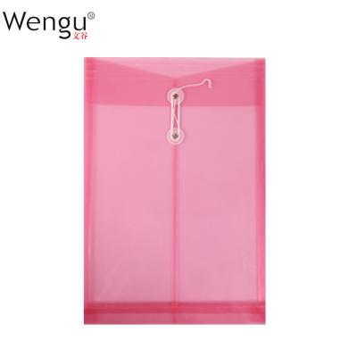 China Good Quality Wholesale Custom PP Shenghua Printing Factory Supply A4 PP Plastic Transparent Colorful Folder for sale