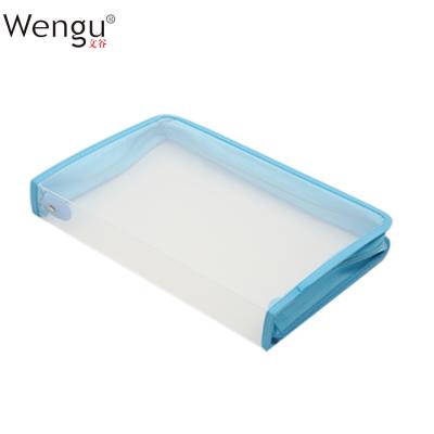 China Wholesale high quality pp plastic pp plastic waterproof custom custom transparent zipper stationery holder for sale