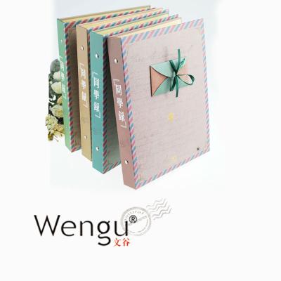 China New Design Fashion Hardcover Classroom Book Recyclable Notebook for sale