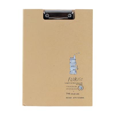 China Wholesale Shenghua Paper Simple Style Offset Printing Accept Customized Writing Paper Clipboard With Cover for sale