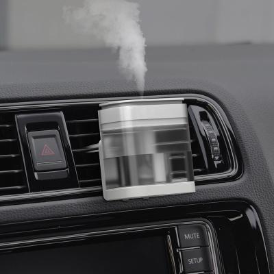 China Car Humidifier Household Mute Spray Humidifier With Timing Wireless Humidifier With LED Warm Light for sale