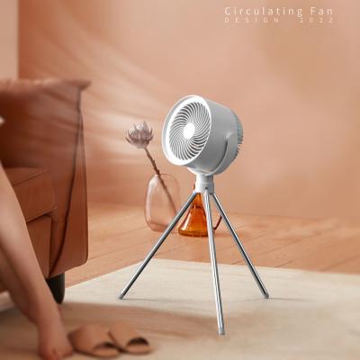 China High Quality Hotel Outdoor Camping Mini Desktop Fan Ceiling USB Rechargeable Remote Control Portable Fan with Night Light for sale