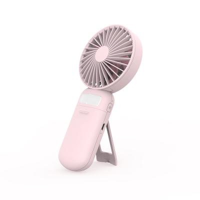 China Mini Mirror Fan 3 in 1 Make Up Desktop Mini Mirror Fan, Customized Mini Portable Vanity Mirror with Light for Make Up for sale