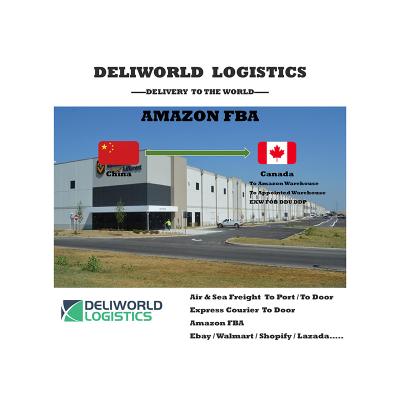 China Cheapest Cost Free FBA Canada 7 Days Drop Shipping Sea Freight FCL LCL Consolidation From China To Canada for sale