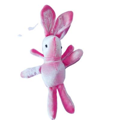 China Cute Fun Source Factory Customized New Wish Rabbit Toys Golden Rabbit Long Pendant Foot Rabbit Plush Doll Plush Toy for sale