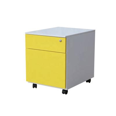 China (Other) Two Drawer Adjustable Mobile Pedestal Cabinet for sale