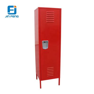 China Knock Down America Hot Sale Kids Bedroom Wardrobe Colored Steel Mini Locker for sale