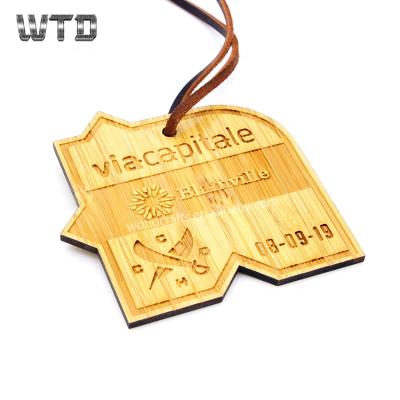 China Cheap China Factory Custom Wooden Medal Holder Wooden Medal Marathon Medal With Laser Engrave Logo for sale