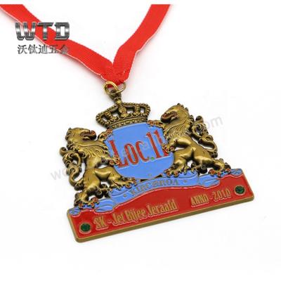 China China Factory Price Souvenir Zinc Alloy Material Custom Medals German Medallion for sale