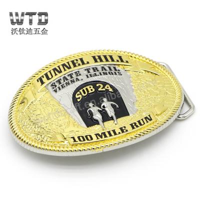 China New Design China WTD 2021 Marathon Medal Christmas Medal Custom Metal Belt Buckle for sale