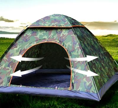 China Extended Type Quick Automatic Family 3-4 Person House Outdoor Sport Camp Instant Tent for sale