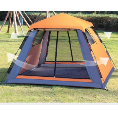 China Extended Type - 2 - 4 Person 4 Season 210D Oxford Pop Up Outdoor Travel Tent for sale