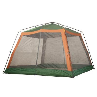 China Larger Than 3000mm Screen Person 8-10 Index Sunshade Rainproof Camping Tent Outdoor Waterproof Full Automatic House Tent for sale