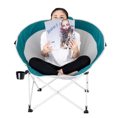 China Moon Collapsible Chair Foldable Customized Portable Camping Chair for sale