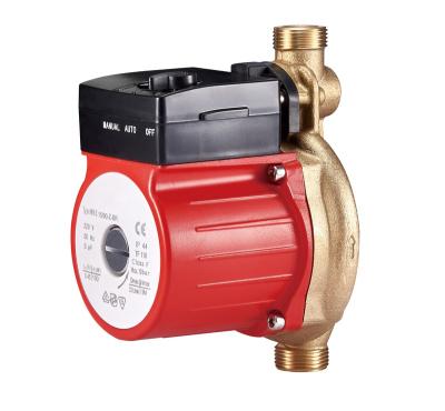 China Brass Electric Boiler Shield Type Family Homes 100W 0.13HP Pump Boiler Automatic Circulation Hot Water Boiler Pumps for sale