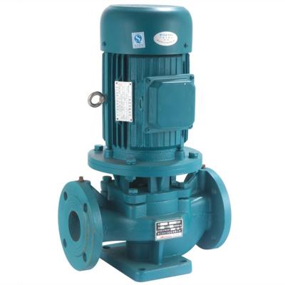 China Automotive Industry 10HP 3INCH Three Phase Booster Circulation Vertical Inline Pipeline Pump Industrial Commercial Building for sale