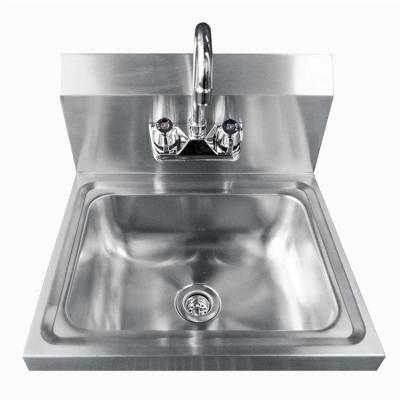 China Without Faucet Stainless Steel Commercial Sink Single Deep Drawn Kitchen Sink for sale