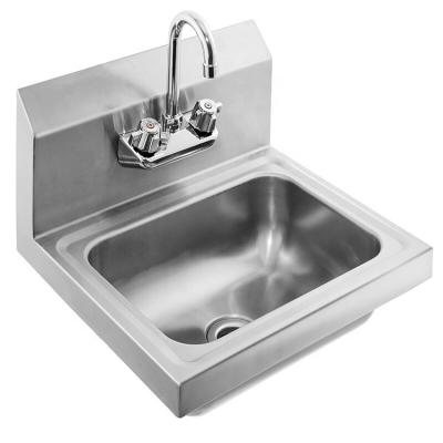 China Without Faucet Stainless Steel Commercial Sink Single Deep Drawn Kitchen Sink for sale