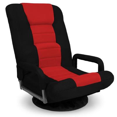 China Foldable Gamer Seat Tatami Sofa Rocking Gaming Chair Floor 360 Swivel Backrest Gaming Floor Universal Foldable High Chair Rocker for sale