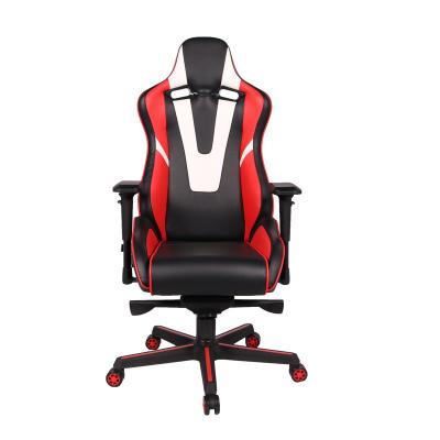 China Adjustable Leather E-sports Swivel Chair PU Gaming Leather Racing Chair (Height) HIigh Back Computer Chair Ergonomic Height Adjustable for sale