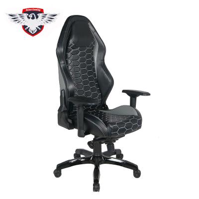 China (Size) Modern Ergonomic Adjustable Cushion Gaming Chair Footrest Gaming Chair In Lounge Chairs for sale