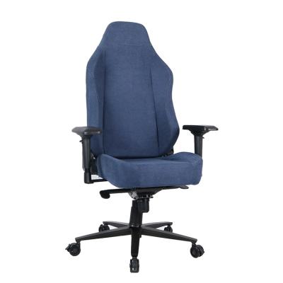 China (Size) Foshan Adjustable Like Brand Majestic Ergonomic Height Adjustment Back And Seat Fabric Gaming Chair for sale