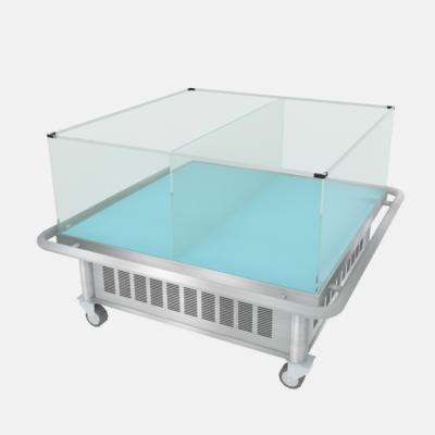 China Supermaerket display retail store wholesale customized supermarket promotion table display counter for sale