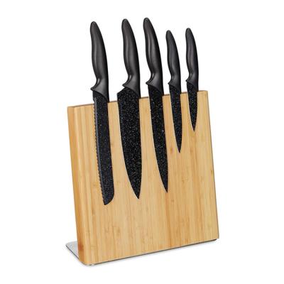 China Magnetic Display Stand Wholesale Holder Powerful Cutlery Organizer Tools Stored Bamboo Bamboo Holder for sale