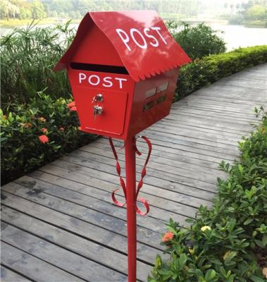 China Security Mailboxes Residential Mailbox Steel Standing Rack Mailbox for sale