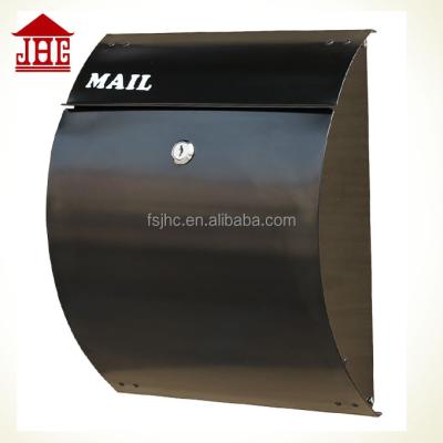 China Mailbox Steel Powder Mount Security Wall Metal Mailbox Coating Slot Covers Royal Mail Mail Box for sale