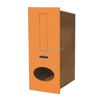 China Security Metal Wall Recessed Indoor Handmade Mailboxes for sale