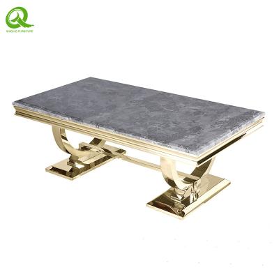 China Modern Marble Side Table Coffee Table Base Leg Stainless Steel Modern Coffee Table for sale