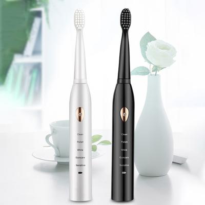 China Home Use+travel 2022 Products New Promotion Style New Amazon Success Toothbrush Cleaning Tool Toothbrush With Three Heads for sale