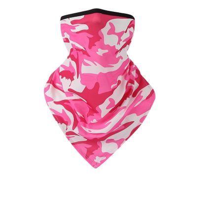 China Multifunctional Outdoor Ear Triangle Sunscreen Hanging Face Towel Windproof Scarf Climbing Cool Scarf for sale