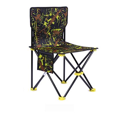 China Rustic Portable Aluminum Stool Chair Fishing Folding Stool Household Goods Garden Chair Light Weight Outdoor Folding Chair for sale