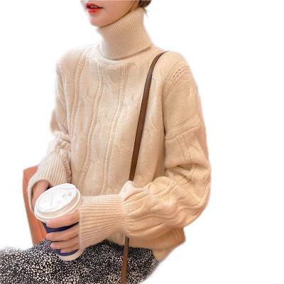 China Anti-wrinkle women sweaters sweaters and pullovers warm Autumn Knitted Sweaters Christmas pullover twist pullover crew neck pullovers for sale