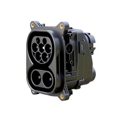 China TUV CE CCS2 Commercial Type - 2 Plug DC Electric Vehicle Inlet for sale