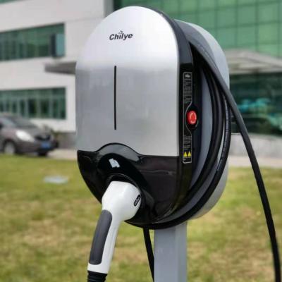 China Over voltage protection 3 phase ac electric car home charger 11kw ev charging wallbox for sale