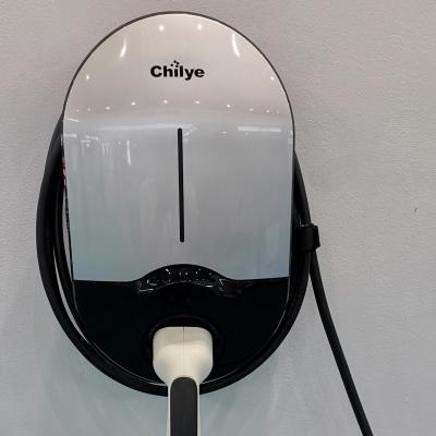 China Over voltage protection 16A 3 phase 11KW wallbox AC EV electric car charger for sale