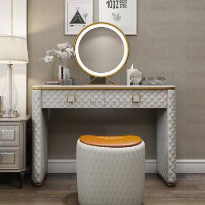 China Modern Post Modern Marble Dressing Table Bedroom Dressing Set for sale