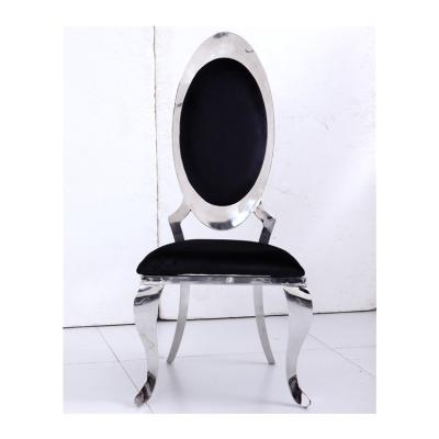 China Fashion Style Modern High Quality Wedding Chair Upholstered Dining Chair High Back Chair for sale