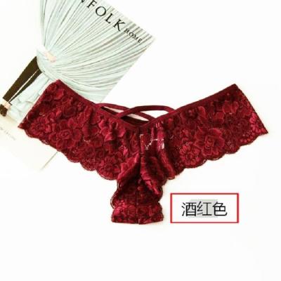 China Spandex/Polyester Lace Sexy G-String Tanga de tangas-sexis-Para-muj panties lingerie panties tangas de mujer for sale