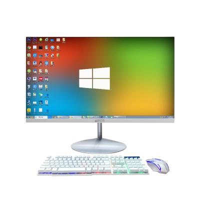 China Build In Camera Professional Computer Supplier 23.6 23.8 Inch All In One PC Desktop Computer i3 i5 i7 Processor For Sale for sale