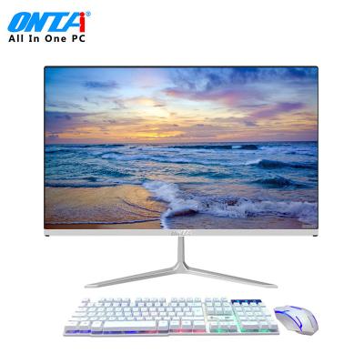 China USB Port 23.6 Inch All In One PC Gaming Desktop PC 32 GB RAM i5 i7 Processor With DVD Disc i7 Desktop PC for sale