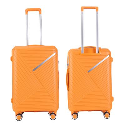 China Travel business fashion luggage wanxiang wheel access box men and women pp bottom access box for sale