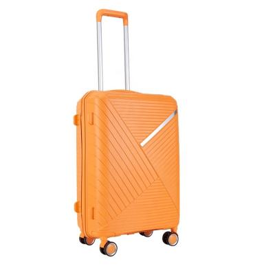 China Popular China Quality Supplier Spinner Travel Trolley Hardside PP Luggage Suitcase Set for sale