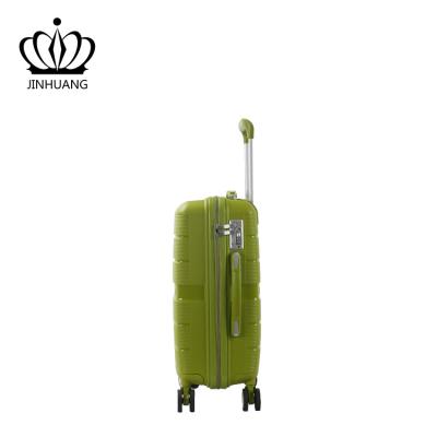 China New Type Trolley Luggage 3 Pcs Airplane Hard Shell Custom Travel PP Luggage Set Wholesale OEM/ODM for sale