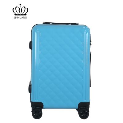 China Factory Wholesale Fashion ABS+PC Bottom Luggage Bags Top Travel Trolley For Suitcase for sale