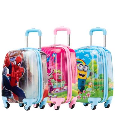 China Popular Hard Trolley Box Travel Gift Kids Travel Office Kids Easy Suitcase To Luggage ABS+PC for sale